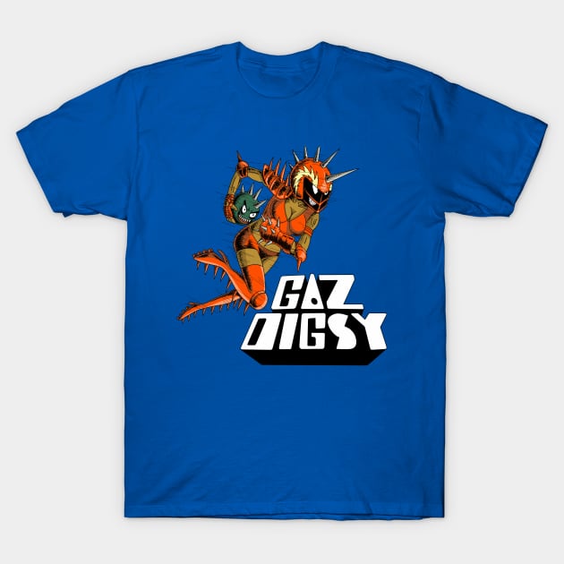 Gaz Digsy T-Shirt by Ladycharger08